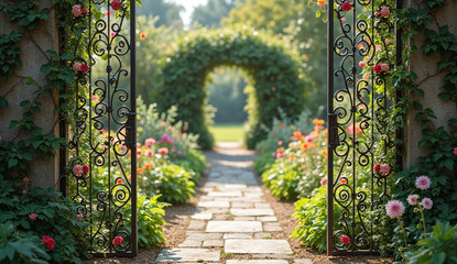 flowers in the garden