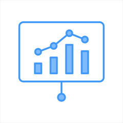Presentation Blue Icon