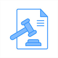 Legal Blue Icon