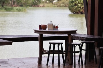 table and chairs