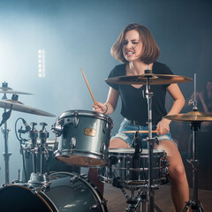 Fototapeta premium Rock N Roll Drummer