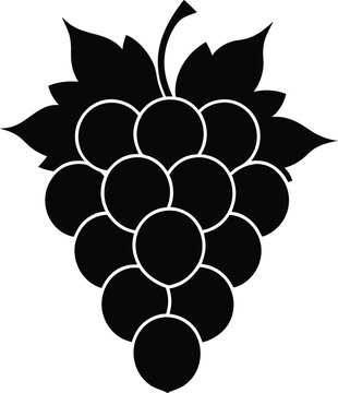 black and white frut