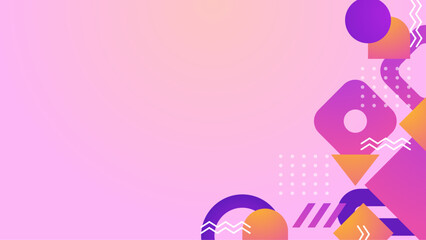 Suitable for modern design projects, print materials, social media graphics, and backgrounds. Geometric shapes create a vibrant, eye catching visual.