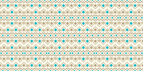 Navajo tribal vector seamless pattern. Native American ornament. Ethnic South Western decor style. Boho geometric ornament. Vector seamless pattern. Mexican blanket, rug. Woven carpet illustration
