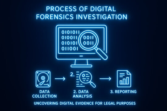 Digital Forensics Process with Cyber Investigation Techniques for Data Recovery and Security Analysis