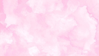 Fototapeta premium Pastel pink watercolor background