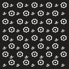 Groovy abstract flower art set. Organic doodle shapes in trendy naive retro hippie 60s 70s style. Contemporary poster and background.