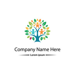 Family tree logo