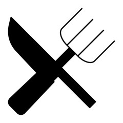 Food black silhouette icon vector set. solid, filled, meal and snack symbols