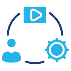 Obraz premium Content Creator Icon