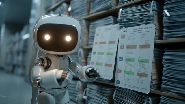 Efficiently Organizing Patient Files with Medical AI Robot in Healthcare Advanced Technology and Innovation Transforming Records Management