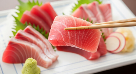 マグロの刺身
