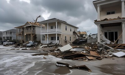 Disaster Image Concept Background