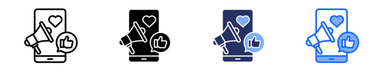 Social Media Branding  Icon Set Multiple Style Collection
