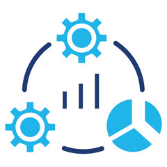 Fototapeta premium Data Management Icon