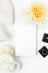 Wedding Invitation Suite Vow Book Blank Bride