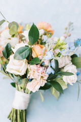 Spring Wedding Bouquet Bride Flowers