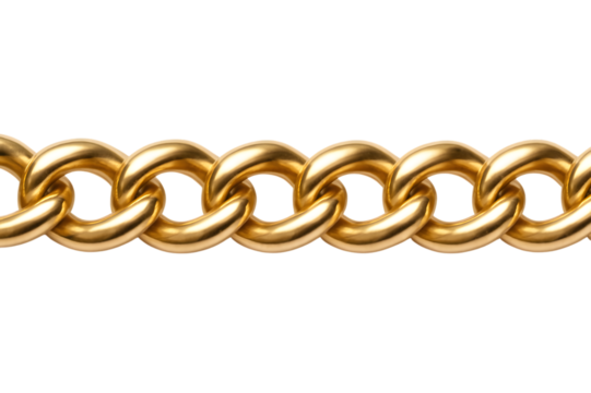 Gold chain links close up shiny texture luxury jewelry detail