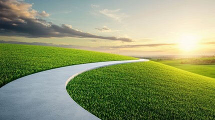 Fuel Gas pipeline stretching across a rural landscape for fuel transportation.