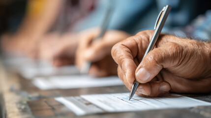 The committee reviews submissions carefully to ensure fair and thorough selection of the best candidates or proposals.