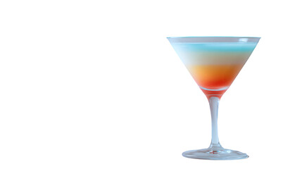 Tropical Rainbow Mocktail Drink with Colorful Layers