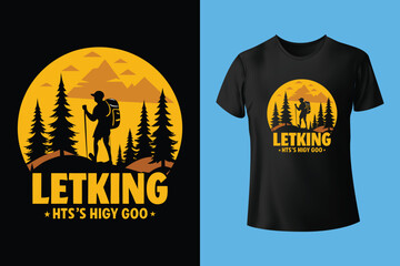 Inspirational motivational t shirt design