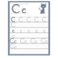 Worksheet Alphabet C