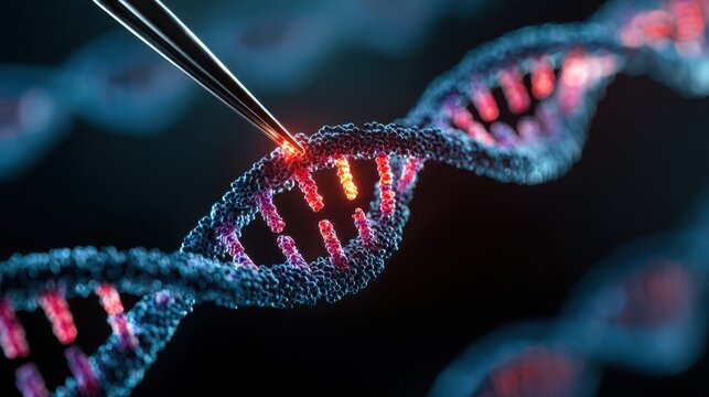 The process of gene selection in genetic engineering picks targeted genes to edit or add for improved biological functions.
