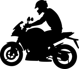 Fototapeta premium bike, motorcycle, silhouette, vector, bicycle, sport, motorbike, motocross, biker, illustration, motor, rider, speed, child, race, people, wheel, black, cycling, ride, cross, extreme, transport, moto,