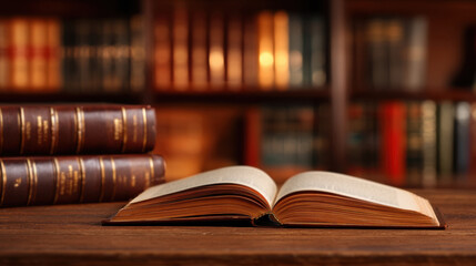 Fototapeta premium Expert in legal matters, mastering laws, regulations, and courtroom procedures to provide sound advice and strong client representation. 