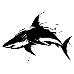 Ghost shark silhouette