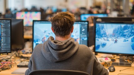 Skilled game developer focused on crafting immersive gameplay through innovative design and efficient programming techniques.
