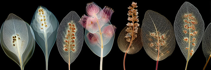 X-Ray Vision of Nature: Exploring the Invisible Elegance of Plant Anatomy