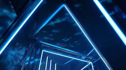 Neon Rectangle Frame