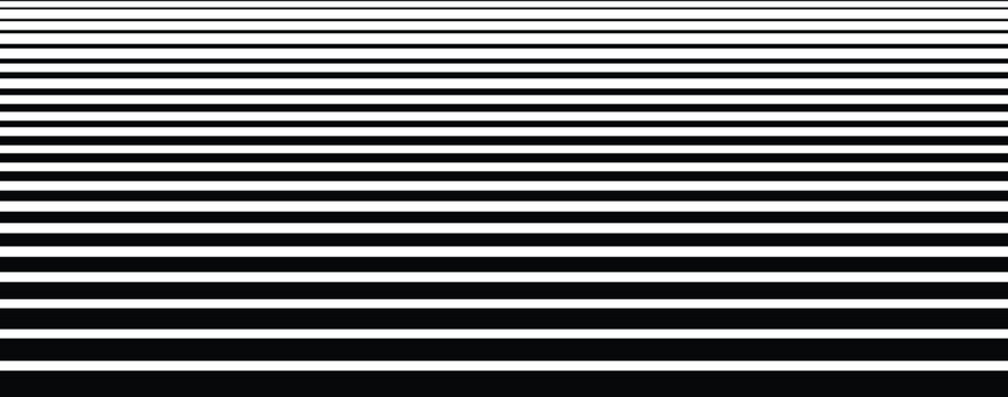 Line pattern, Line Halftone Gradient Effect Pattern. Straight Lines Background. Black parallel lines wallpaper for overlay, print, cover, banner, poster.  vector line background.