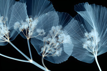 X-Ray Vision of Nature: Exploring the Invisible Elegance of Plant Anatomy