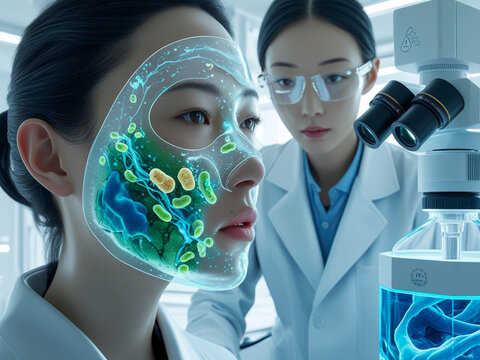 Scientists Analyze Skin Microbes with Advanced Technology