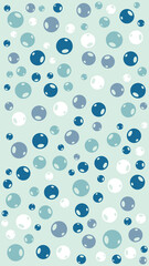 blue water drops background