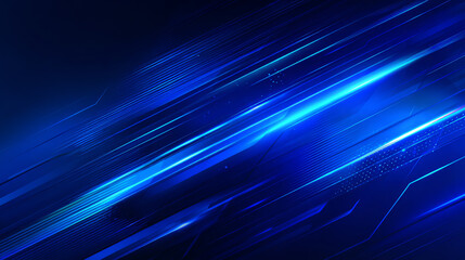Dynamic blue abstract background with striking lines and glowing elements, perfect for digital themes and tech projects.