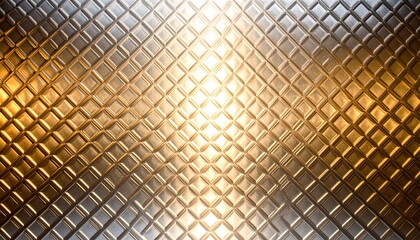Reflective Textured Pattern with Golden and Silver Tones