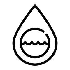 water line icon