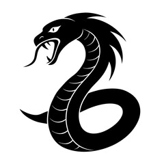 Fototapeta premium black dragon tattoo