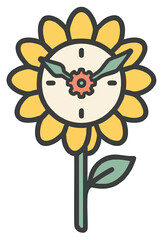 ladybird on sunflower