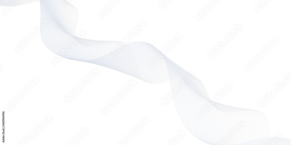 Fototapete modern glowing wavy lines with technology connection concept. abstract technology lines mesh backgro