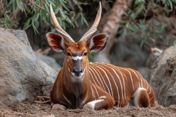 Resting Kenyan Bongo