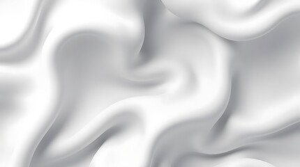Obraz premium Abstract background of flowing white silk with a smooth, soft texture and subtle wave patterns.