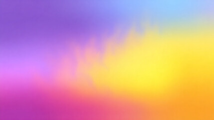 Obraz premium gradient blending bright lavender into bold acid yellow. A high-energy, eye-catching palette perfect for modern art, pop design, fashion editorials, and bold digital backdrops.