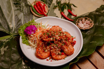 A delicious looking Thai food menu