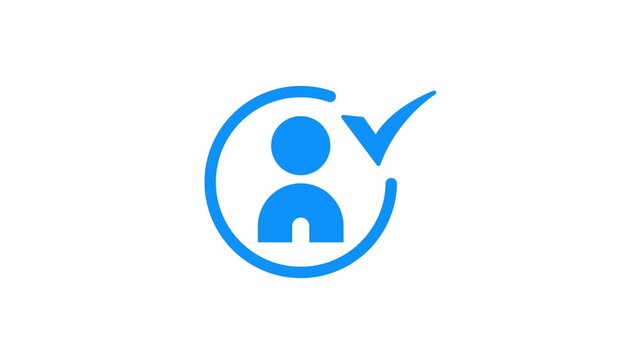 Glowing neon User Profile Mark Icon isolated .user icon .neon admin profile avatar. member account user icon. customer account sign.