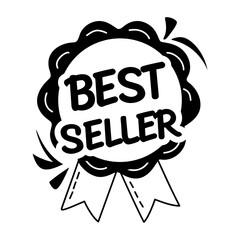 A glyph sticker of today deal typography sticker 

